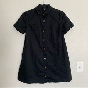 Who what wear black button up dress